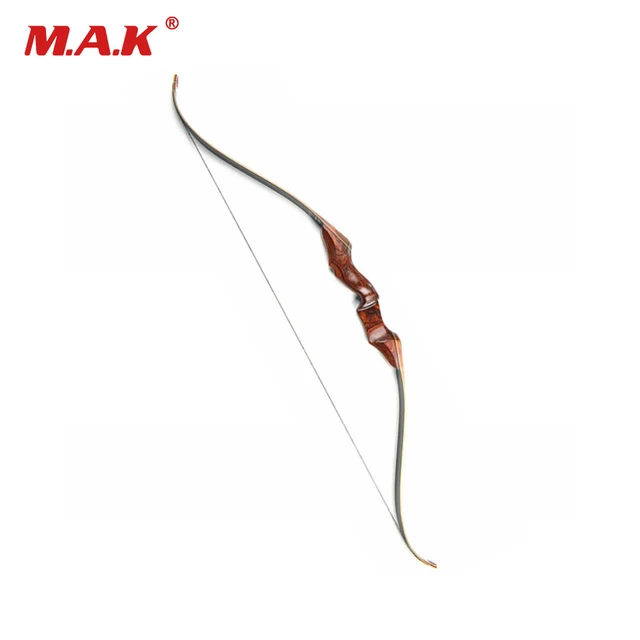 M02 American Recurve Bow Length 58 Inches 25 55 LBS Wooden Handle for