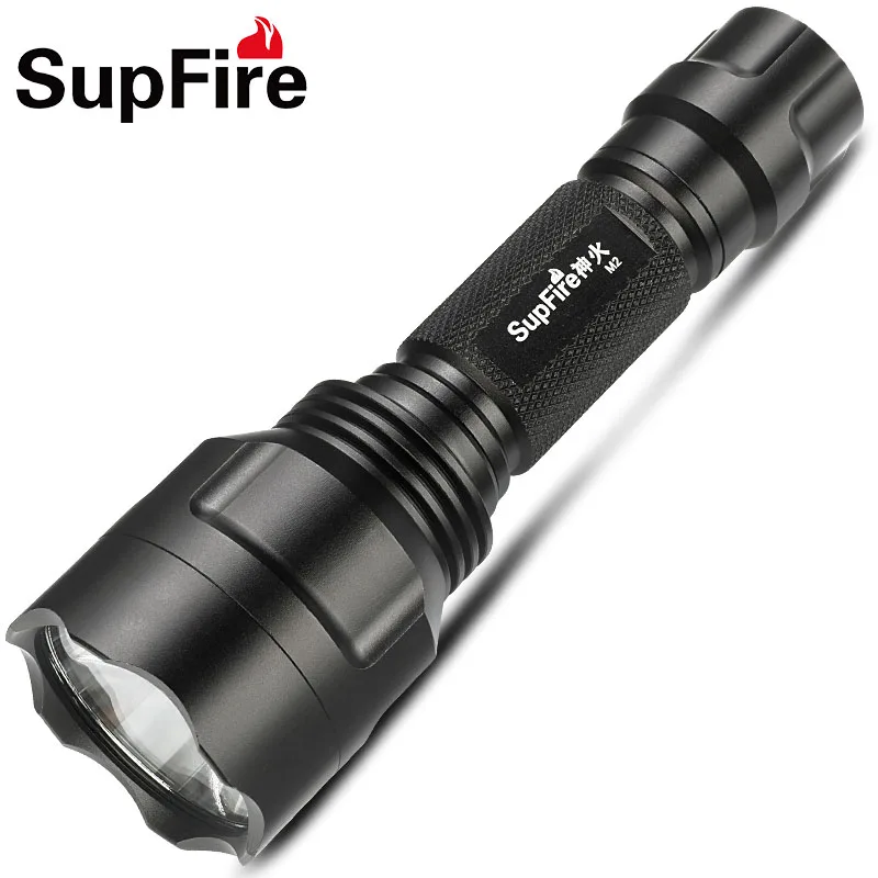 

LED Flashlight M2 Tactical Police Light Camping 18650 Flash Light Linterna for Fenix Nicron Sofirn Lumintop Surefir Light S136