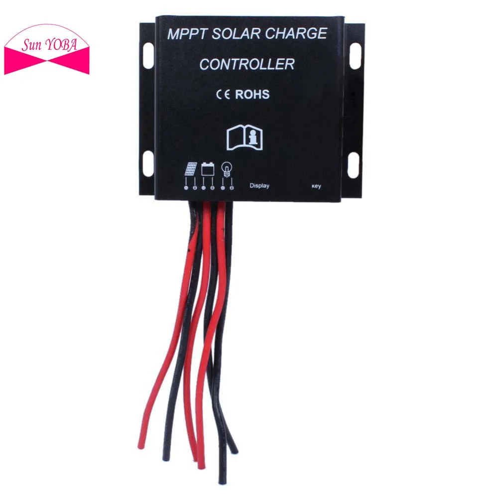 

30A MPPT Solar Battery Charge Controller 12V 24V Waterproof Timer IP68 360W/720W #004