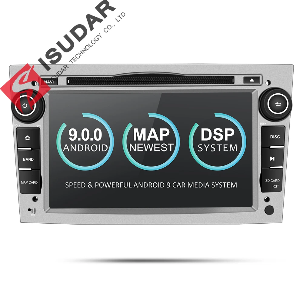 Isudar 2 Din Auto font b Radio b font Android 9 For For OPEL ASTRA Zafira