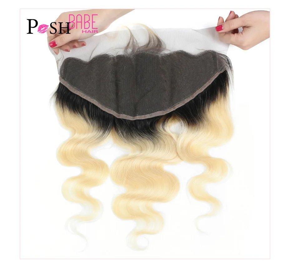 613 Honey Blonde Colored 13x6 Lace Frontal (6)
