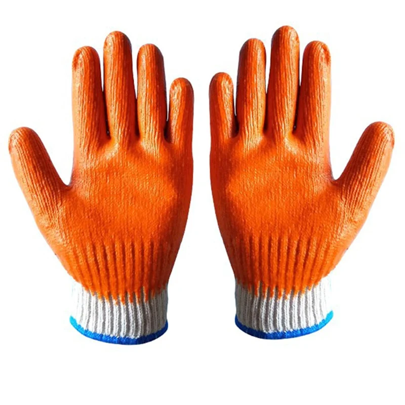 

1pair Anti static Safety Gloves Working Gloves Finger Protection Antiskid pu coated palm coated finger Antiskid