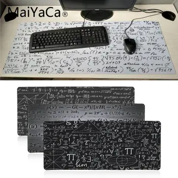 

MaiYaCa Cool New Math Formula Rectangle Gamer Speed Mice Retail Small Rubber Mousepad Large Lockedge Mouse pad PC Computer mat