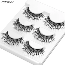 Накладные ресницы для наращивания, 30 пар, натуральные накладные ресницы ручной работы, популярные ресницы для макияжа