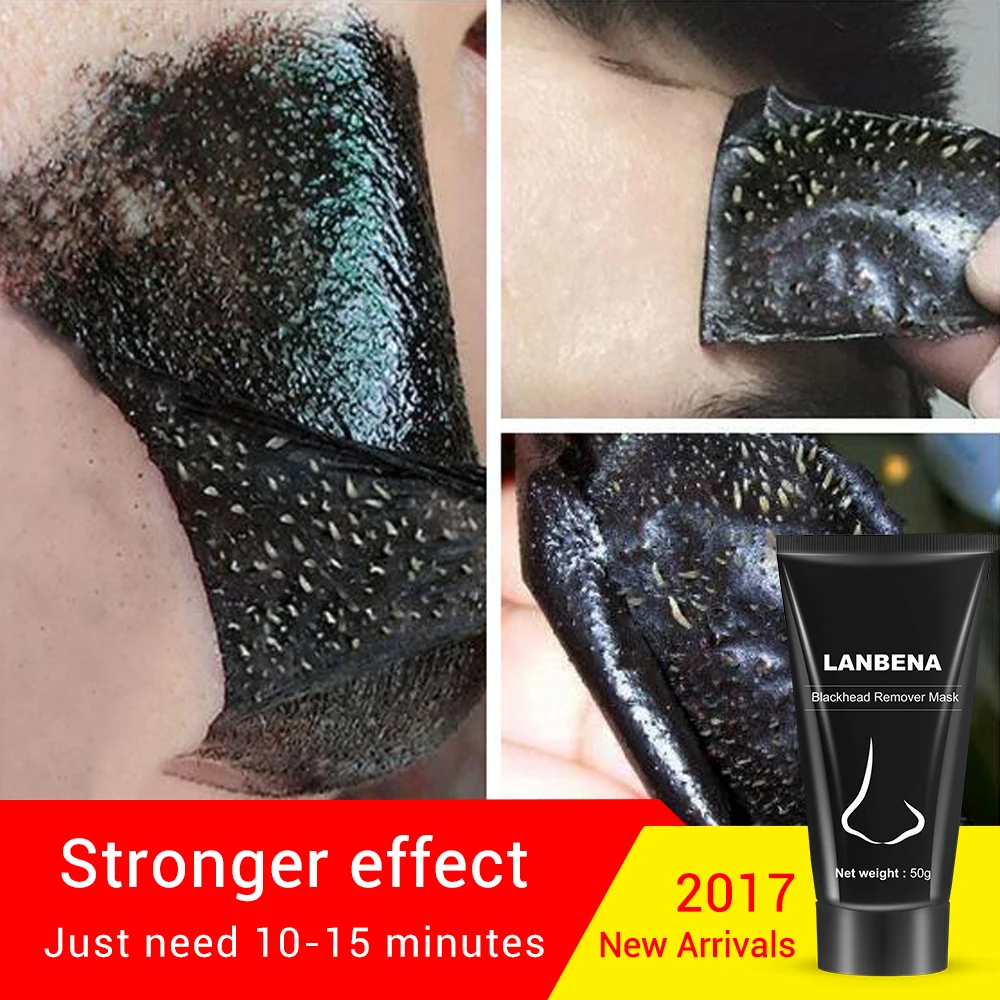 LANBENA Acne Blackhead Peeling Black Mask Peeling Face Care Treatment
