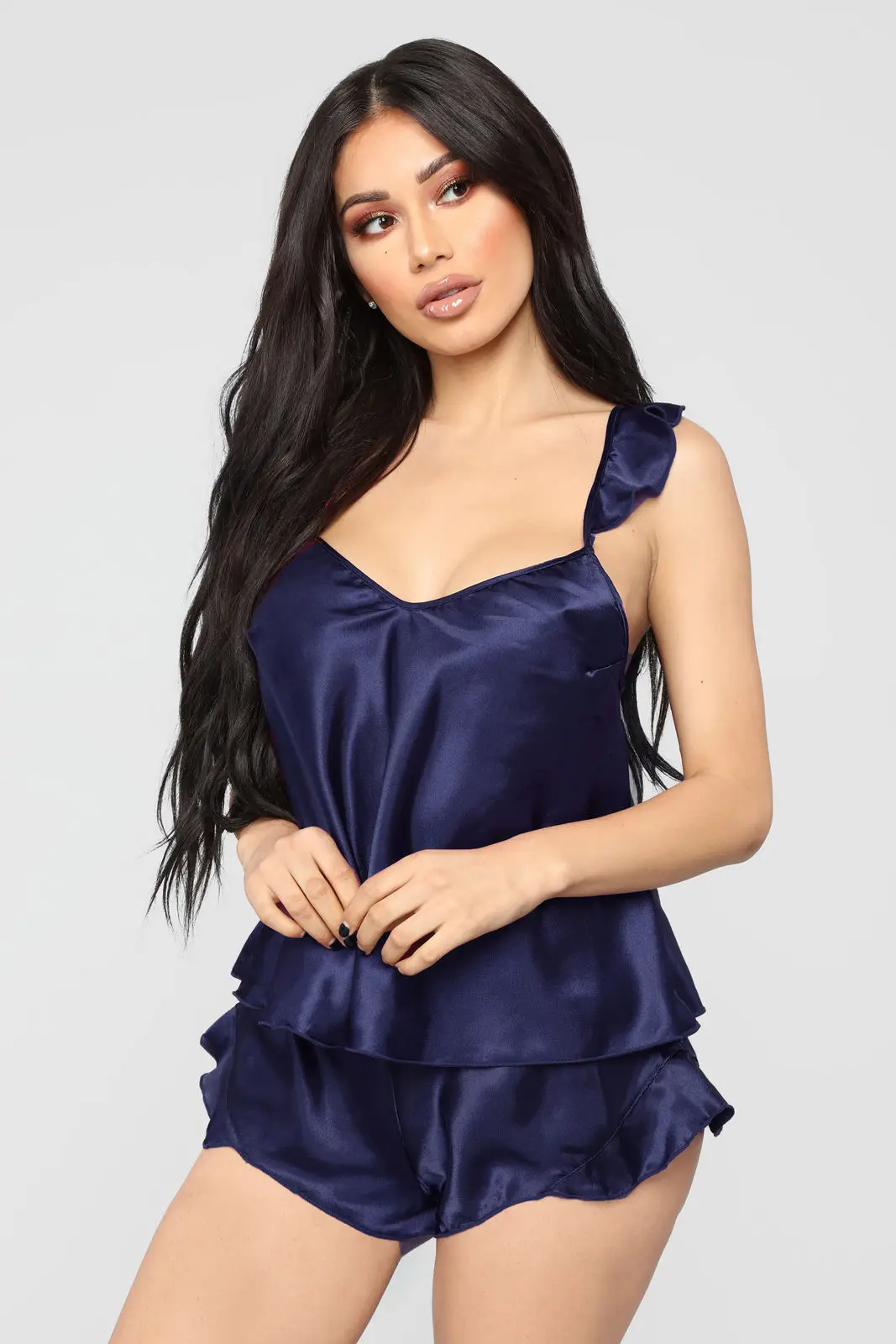 Комплект пижамный Женский цвет в ассортименте S M L XL XXL 2 шт/комплект | Женская