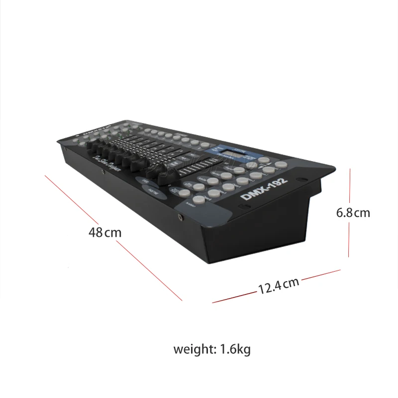 Djworld лучшее качество международный стандарт DMX 192 контроллер для сценического освещения 192 DMX консоль DJ контроллер быстрая