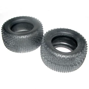 

HSP 1/10 truggy parts 17702 Pre-mounted Truggy Tyre X2P for 91112 truck 94115 spare parts rc hobby accessories freeshipping