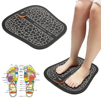 

Electric EMS Foot Massager Pad Foot Reflexology Toe Muscle Stimulator Plate Mat Improve Blood Circulation Mat Foot Massage DFA