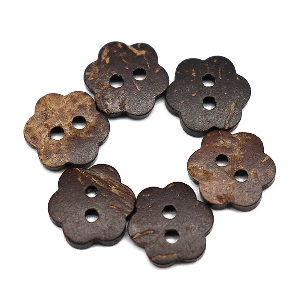 11x11mm 12pcs Ywzatgits 12 шт./24 шт. 2 отверстия коричневый Кокосовая оболочка шитье натуральные пуговицы Скрапбукинг Одежда DIY Аксессуары материал YE0308 - Цвет: 11x11mm 12pcs