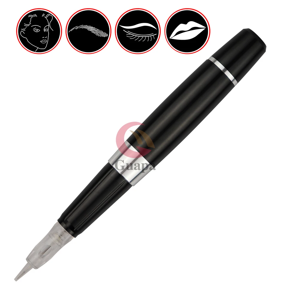 

5 Levels Speed Digital Eyebrow Tattoo Pen Permanent Makeup Machine Kit Rotary Eyebrow Tattoo Pen Machine with Black/Silver Color