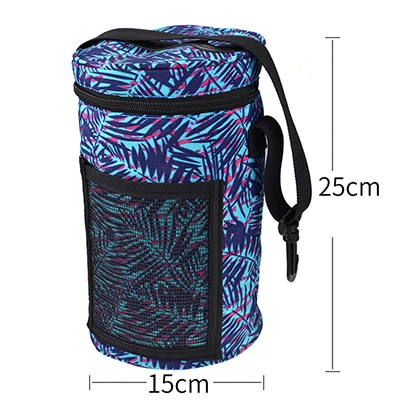 Трикотажная сумка для хранения пряжи сумка для швейных принадлежностей женская сумка для вязания крючком - Цвет: A M