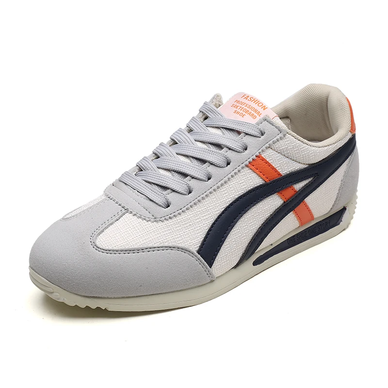beige Tenis Masculino/Мужская Вулканизированная обувь; модная летняя дышащая мужская повседневная обувь; легкие удобные кроссовки на плоской подошве - Цвет: beige