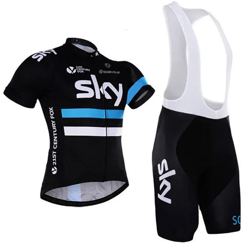 

2017 SKY kurze SETS Radtrikot pro team sets specializedS Ropa Ciclismo kurzarm Sommer Breathable manner Radfahren jersey