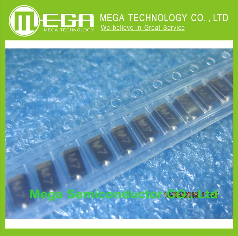 100pcs SMD 1N4004 1N4007 с выпрямительным диодом 1A 1000V M7 M4|diode 1a|diode 1000vdiode 1n4007 |