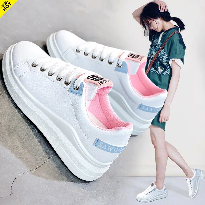 

Shoe 2019 New Pattern Spring Student Thick Soled Shoes Woman------ALEX
