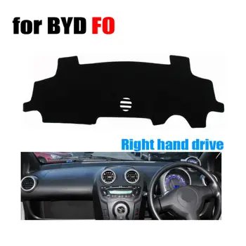 

FUWAYDA Car dashboard covers mat for BYD F0 all the years Right hand drive dashmat pad dash cover auto dashboard accessories