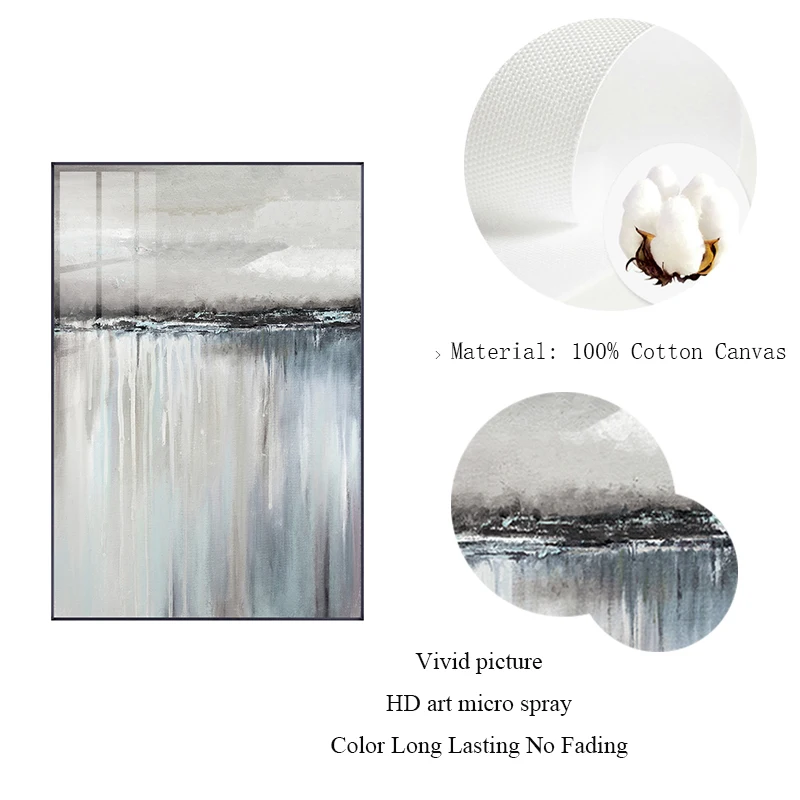 Минималистичный абстрактный серый парусник отражение холст с печатью постера Картина гостиная дома скандинавские декоративные наклейки