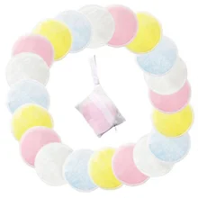 Новинка; Лидер продаж Последние Высокое качество многоразовые подушечки для снятия макияжа 8/12/16/20 шт., моющиеся бамбуковые органические ватные диски