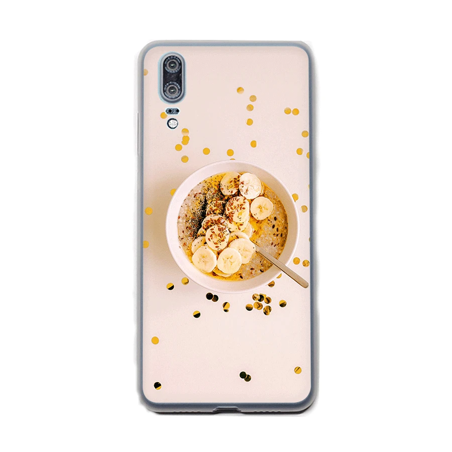 Чехол для телефона Desxz Food Huawei P8 P9 P10 P20 P30 Pro Lite P Smart Cover|Чехлы-накладки| |