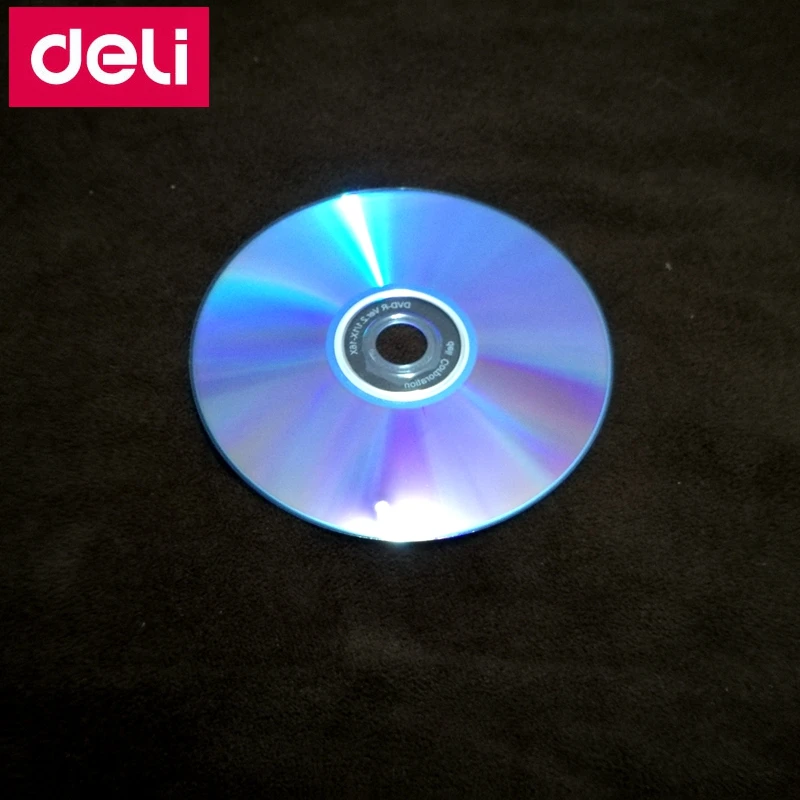 1 шт. Deli 3724 DVD-R пустой диск записываемый DVD один чип записываемый Цифровой Универсальный диск 4,7 ГБ/120 мин/16x DVD-R диск