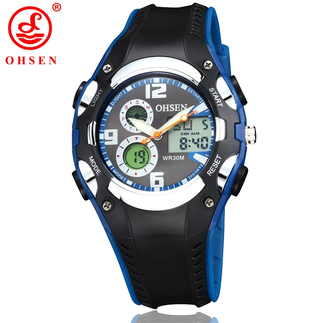 Children Sport Watch 30M Waterproof Wristwatches Kid Rubber Strap Alarm Date Sto Children Sport Watch 30M Waterproof Wristwatches Kid Rubber Strap Alarm Date Sto