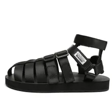 Baotou/летние сандалии в японском стиле; Мужская трендовая обувь в римском стиле; пляжная обувь в римском стиле; большие размеры