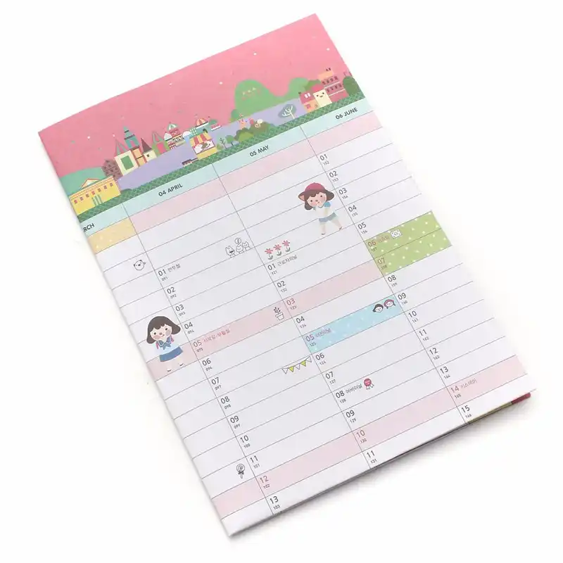 Best Promotion 2016 Desk Pad Wall Schedule 365 Days Target Table