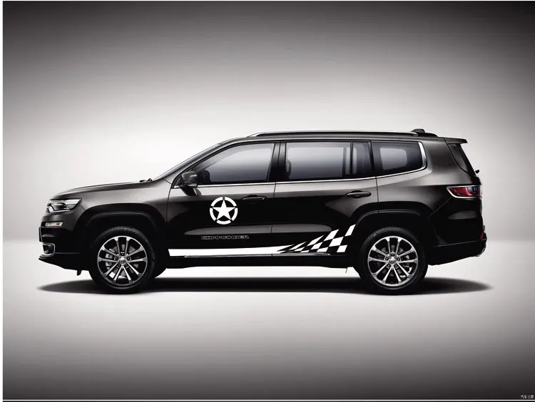 TAIYAO автомобильный Стайлинг спортивный автомобиль наклейка для jeep Commander Renegade Компас Патриот Cherokee Grand Cherokee Автомобиль-Стайлинг