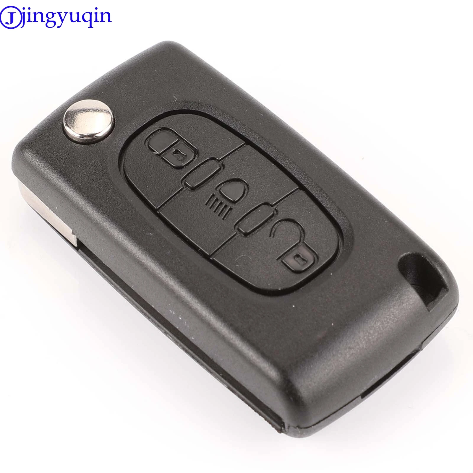 Jingyuqin Ce0523 Ce0536 ASK/FSK 433Mhz ID46 для Peugeot 407 307 308 607 Citroen C2 C3 C4 C5 C6 C8 Автомобильный ключ VA2/HU83