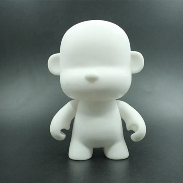 10pcs New DIY PVC Blank Vinyl Toys 10CM Minecaft Figures Toys Film May Be Non toxic Paint