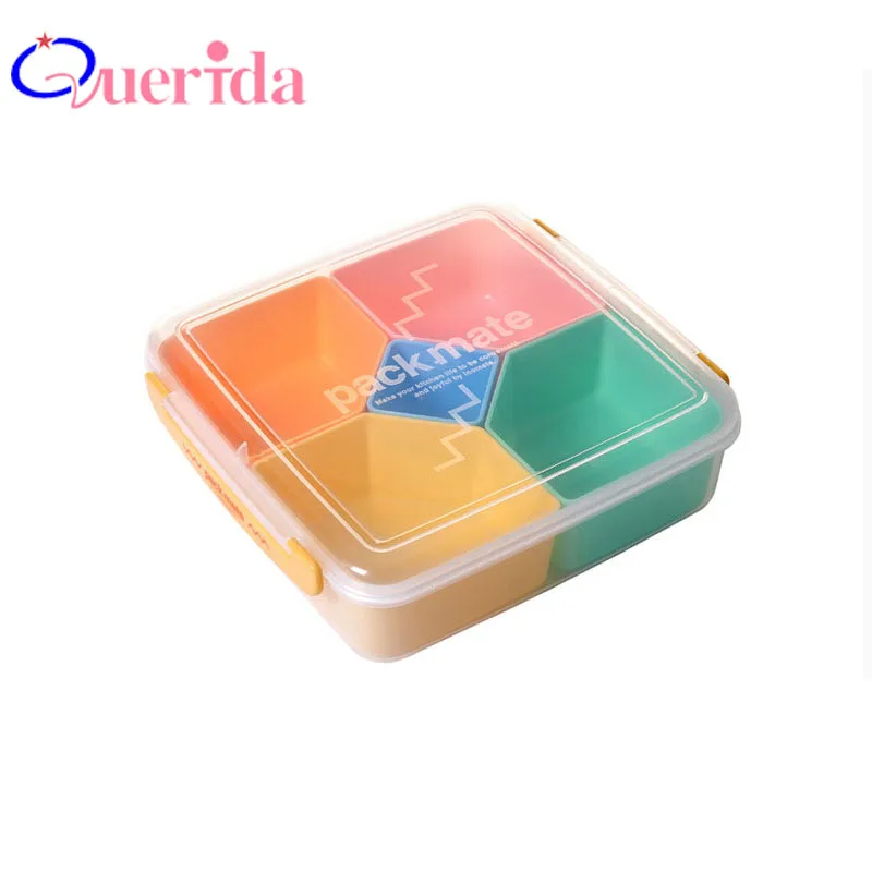 

Japan Style 5 Grid Plastic Kids Bento Picnic Box Lunch Bento Boxes Food Container School Storage Food Box Snack Box Kitchen