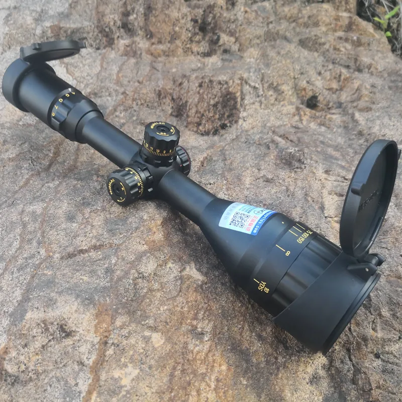 Sniper 6 24x50 AOE New Package Golden Marking Hight Quality Rifle Scope