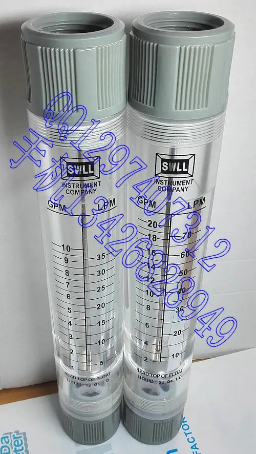 

LZM-25G pipeline / liquid flow meter 2-20GPM gallon 10-70LPM L / min flow meter