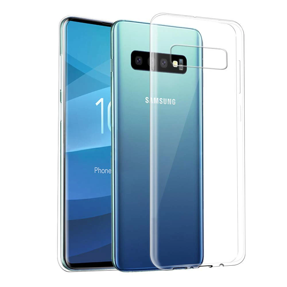 

Luxury Transparent Soft Silicone Case For Samsung Galaxy S10 S10E S9 S8 Plus Phone Cover Funda For Samsung Note 8 Note 9 Case