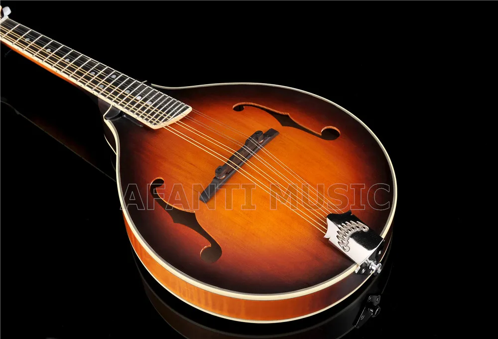 Afanti Массив ели Топ/твердый клен сзади и по бокам/Afanti A mandolin(AMD-716