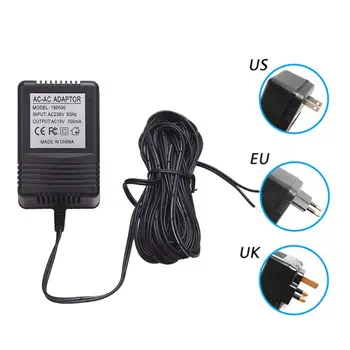 

18V 500mA UK/EU/US Plug Power Supply Adapter Transformer Charger for WiFi Wireless Doorbell IP Video Intercom Ring Camera