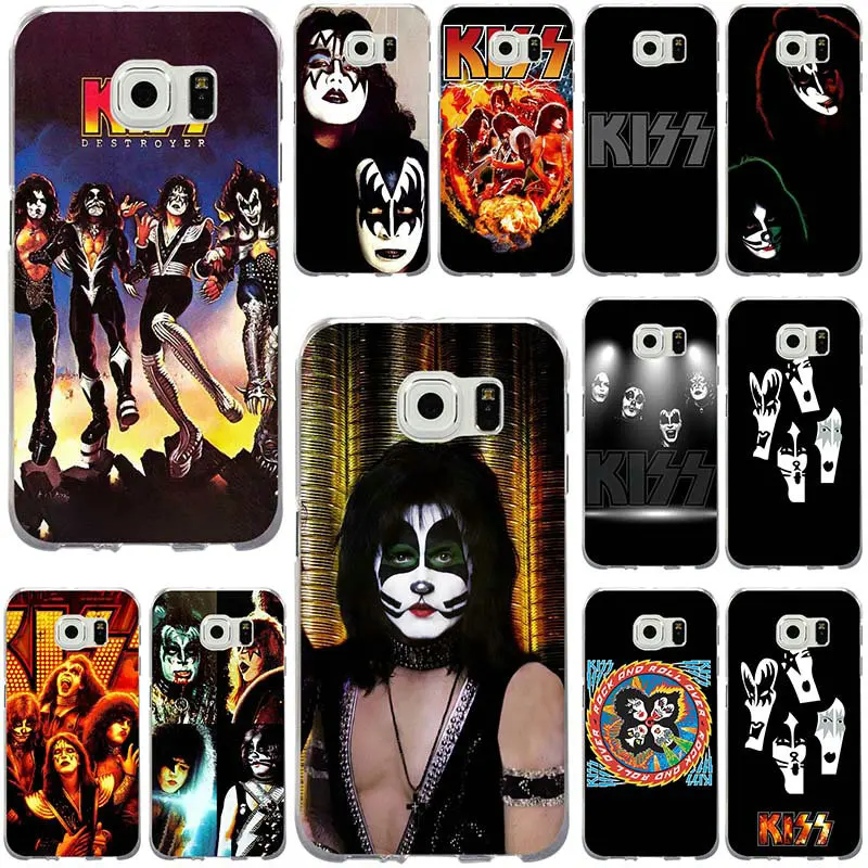 Kiss band Kiss Soft Anti knock Phone Case for Samsung Galaxy Note 2 3 5