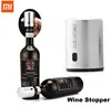 Пробка для вина Xiaomi Circle Joy круглая из нержавеющей стали, мини-пробка для красного вина, вакуумная эффективная сохранение памяти, интеграцион... ► Фото 1/6