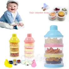 Полипропилен диспенсер контейнер для сухого молока хранения миска для кормления малышей для младенцев