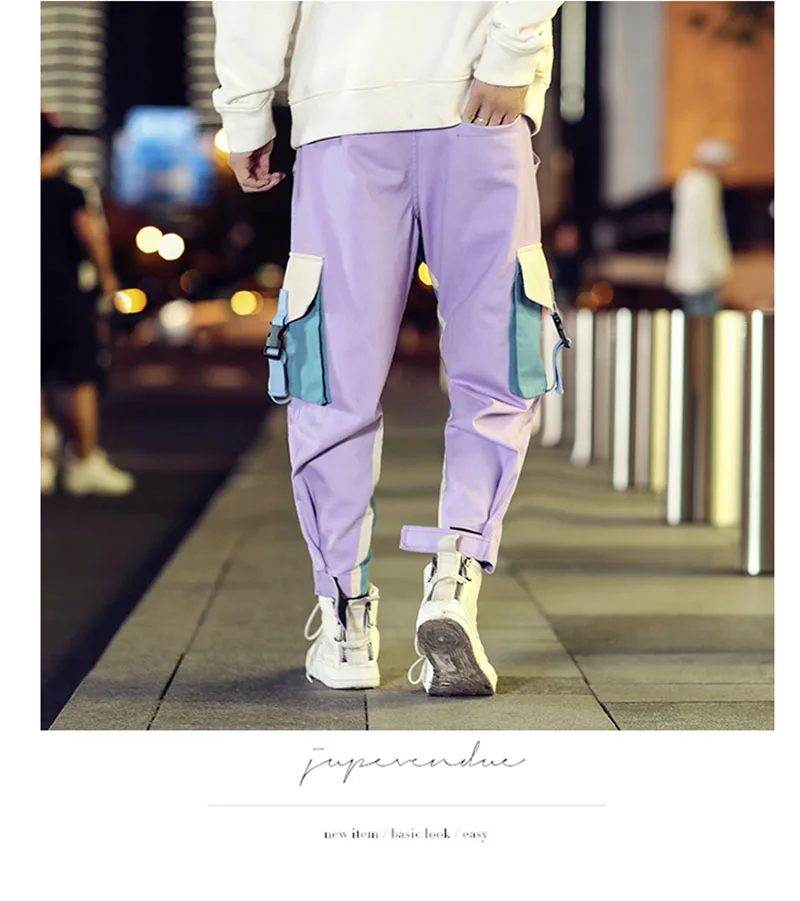 Cool Cargo Pants Men Casual Hip Hop Fashion  (21)
