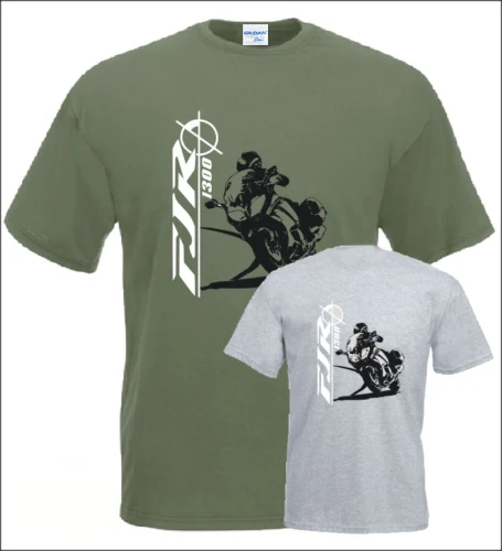 Новая брендовая одежда, футболки в стиле хип-хоп, простые комбинированные футболки FJR 1300, футболка, футболка для любителей езды на мотоцикле