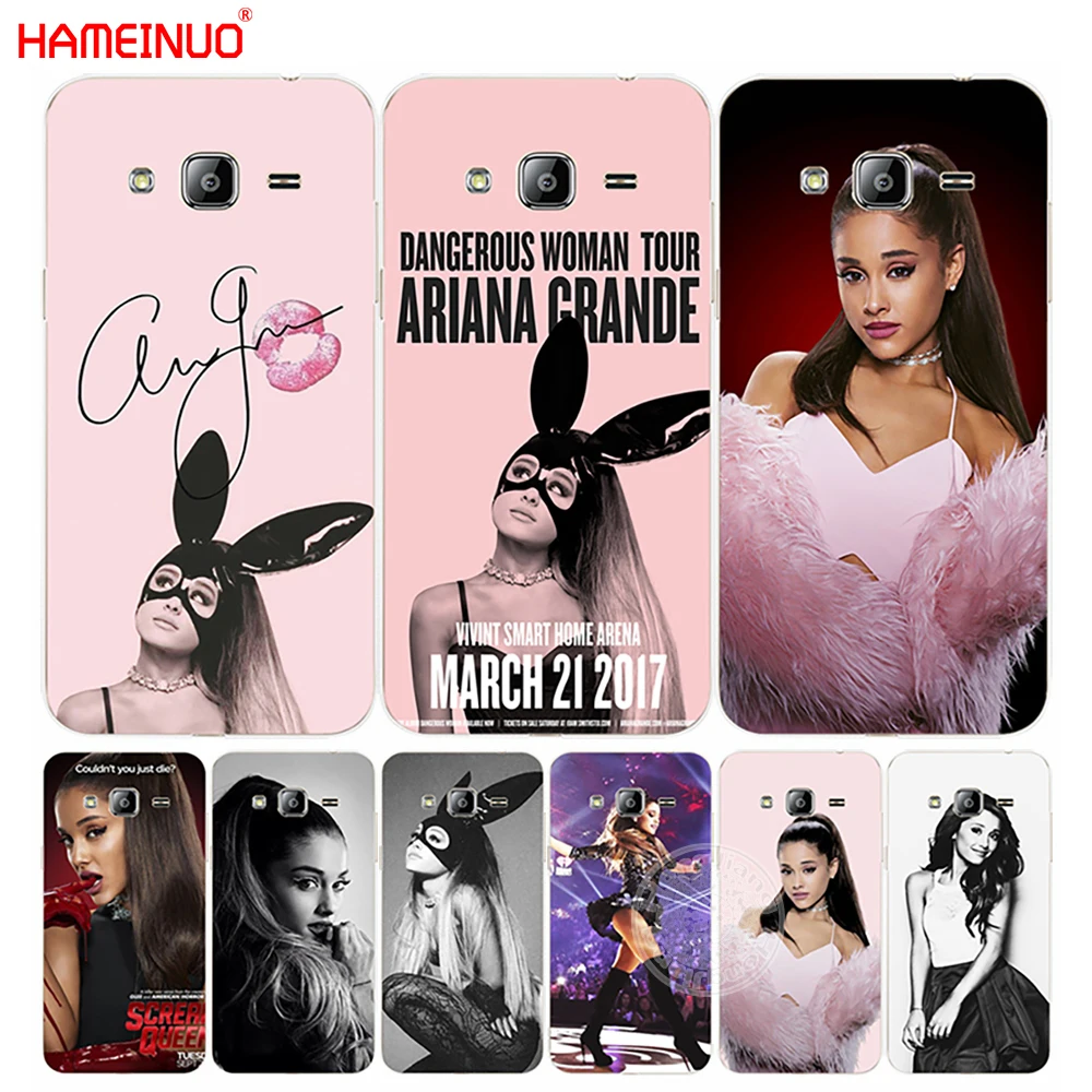 

HAMEINUO Ag Ariana Grande Cat cover phone case for Samsung Galaxy J1 J2 J3 J5 J7 MINI ACE 2016 2015 prime