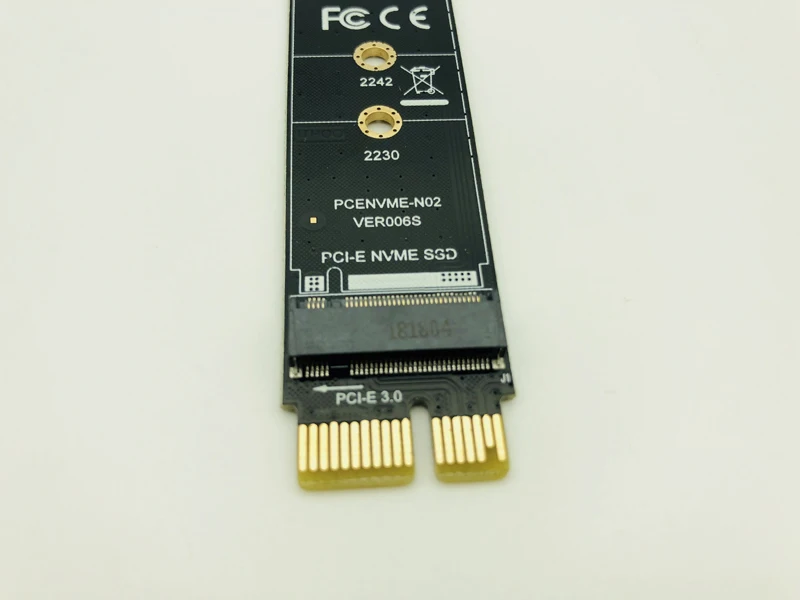 M.2 M ключевой интерфейс для PCI E Express 3 0 X1 NVMe SSD PCIE адаптер переходных карт радиатор
