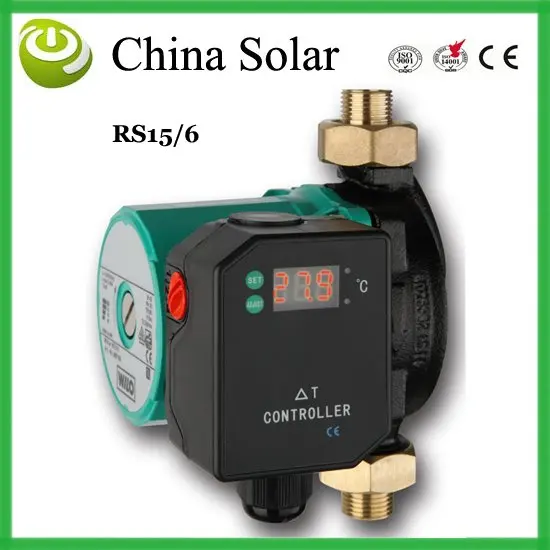 Solar system circulating pump delta T temperature controller,water pump