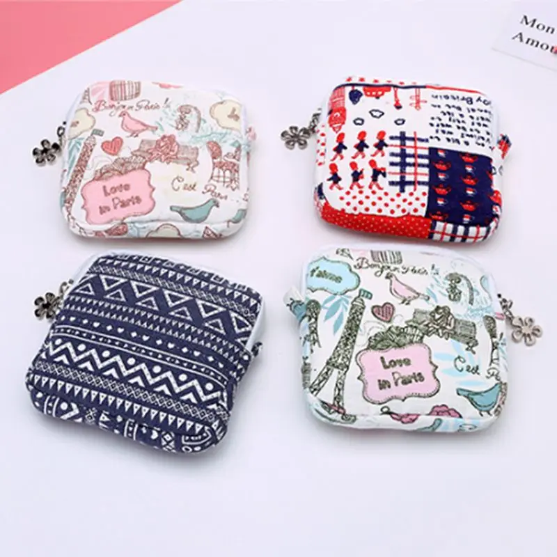  Women Travel Small Portable Cosmetic Bag Cute Small Makeup Purse Case Beauty Wash Organizer Storage