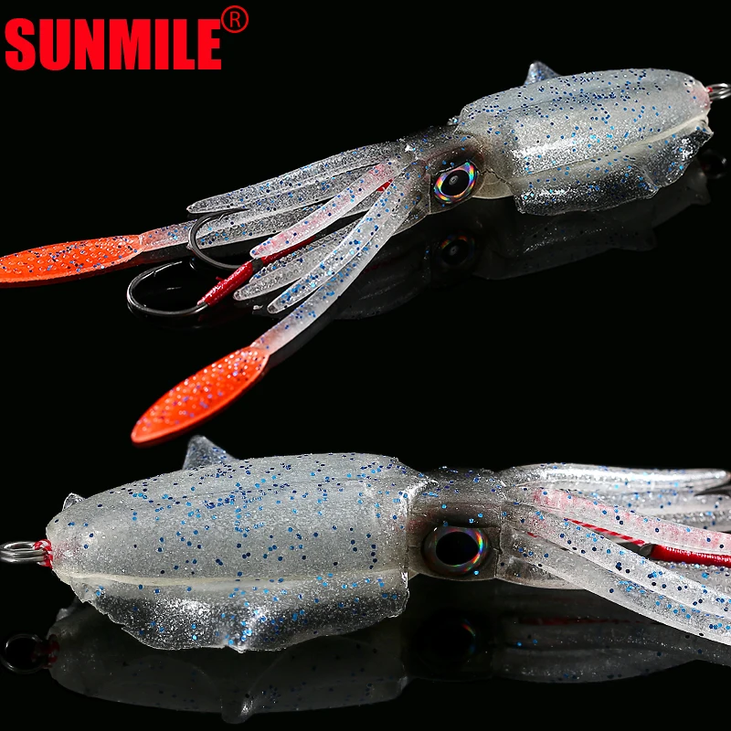 SUNMILE الحبار الصيد إغراء 20g/60g 150 مللي متر مضيئة/الأشعة فوق البنفسجية خطاف صيد على شكل سمكة أعماق البحار الصيد السحر الأخطبوط calamar التصيد المتذب... SUNMILE الحبار الصيد إغراء 20g/60g 150 مللي متر مضيئة/الأشعة فوق البنفسجية خطاف صيد على شكل سمكة أعماق البحار الصيد السحر الأخطبوط calamar التصيد المتذب...