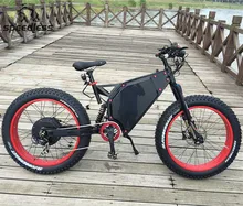 New Powerful 72V 5000W Fat Tire Electric bike Electric Mountain Bike Electric font b bicycle b