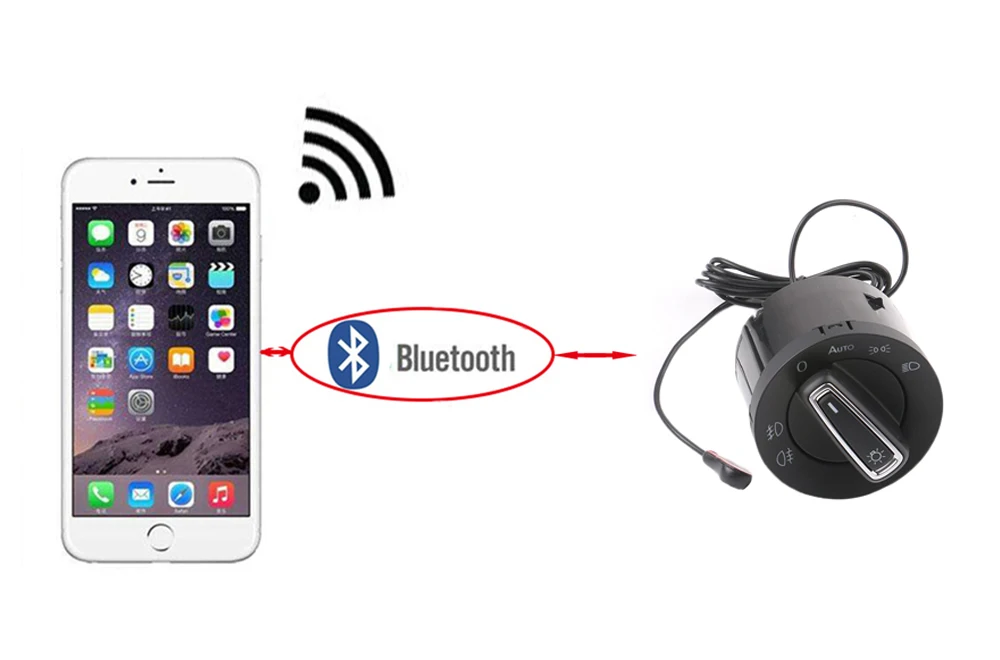 Cloudfireglory для переключения света фар свет Сенсор& C/L домашний модуль Bluetooth для VW Glof 7 MK7 2013