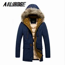 Brand Clothing Mens Winter Coat 70% Duck Down Jacket Men Thick Hooded Jackets Men Parkas De Pluma Para Hombres